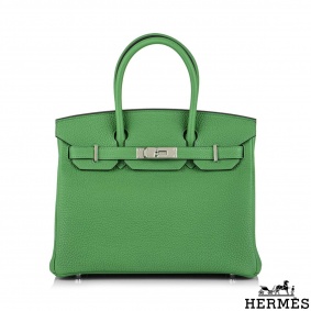 Hermés Birkin 30 Bambou/ Caramel Verso Togo PHW Hermés Birkin 30 Bambou/ Caramel Verso Togo PHW